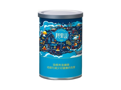 阿里山(宝岛听装)香烟2023价格表图！好不好抽