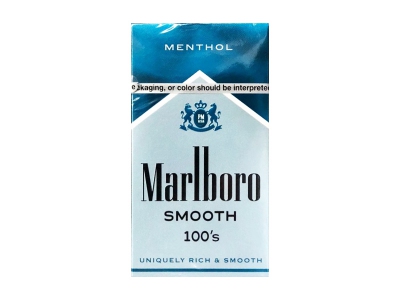 万宝路(美产硬蓝薄荷 Smooth 100S)香烟2023价格表图 万宝路(美产硬蓝薄荷 Smooth 100S)参数图片