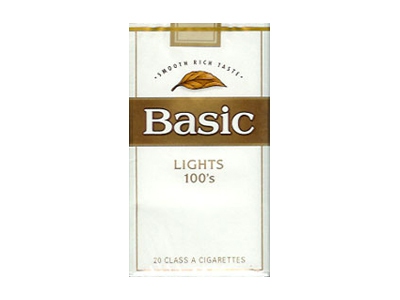Basic(软柔顺醇厚 淡味美版100S)香烟口感测评！Basic(软柔顺醇厚 淡味美版100S)哪里有卖的