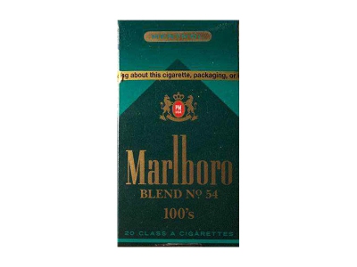万宝路(BLEND No.54薄荷型100S美税版)香烟价格多少钱呢！口感怎么样