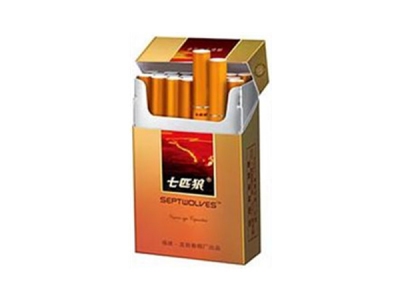 七匹狼(白金)香烟2023价格表图 七匹狼(白金)参数图片