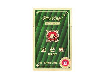 金芒果(绿硬)香烟2023价格表图 金芒果(绿硬)参数图片