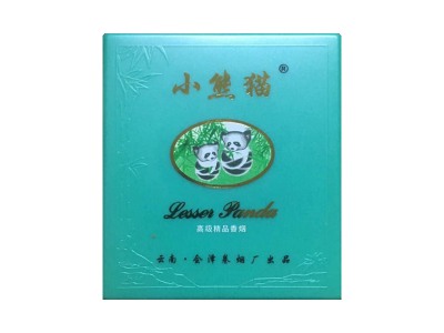 小熊猫(精品塑盒装)香烟2023价格表图 小熊猫(精品塑盒装)参数图片