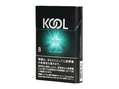 KOOL(NANO BLIZZRD MENTHOL 8mg细支日版)香烟多少钱呢！评价怎么样