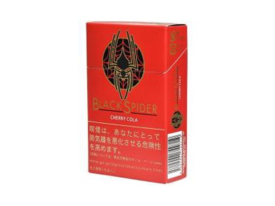 黑蜘蛛(樱桃可乐)香烟口感解析 黑蜘蛛(樱桃可乐)香烟八月份价格表