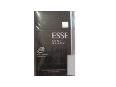 ESSE(mini black)香烟2023价格表图 ESSE(mini black)参数图片