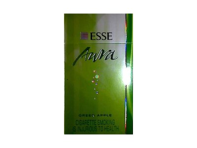 ESSE(Aura苹果 中国免税版)香烟2023价格表图 ESSE(Aura苹果 中国免税版)参数图片