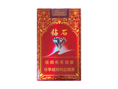 钻石(软红如意)香烟2023价格表图 钻石(软红如意)参数图片